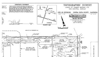 Topograhic Survery Illustration